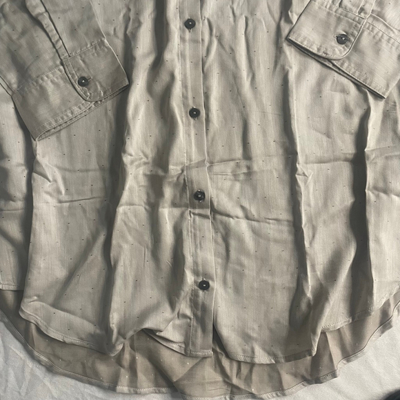 Victoria's Secret womens Grey Dot Flannel Nightshirt size medium - Picture 4 of 12